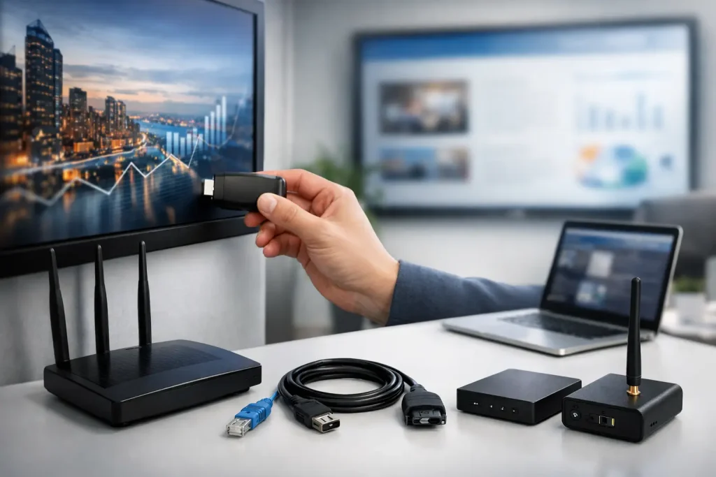 Choosing Digital Signage Connectivity Solutions