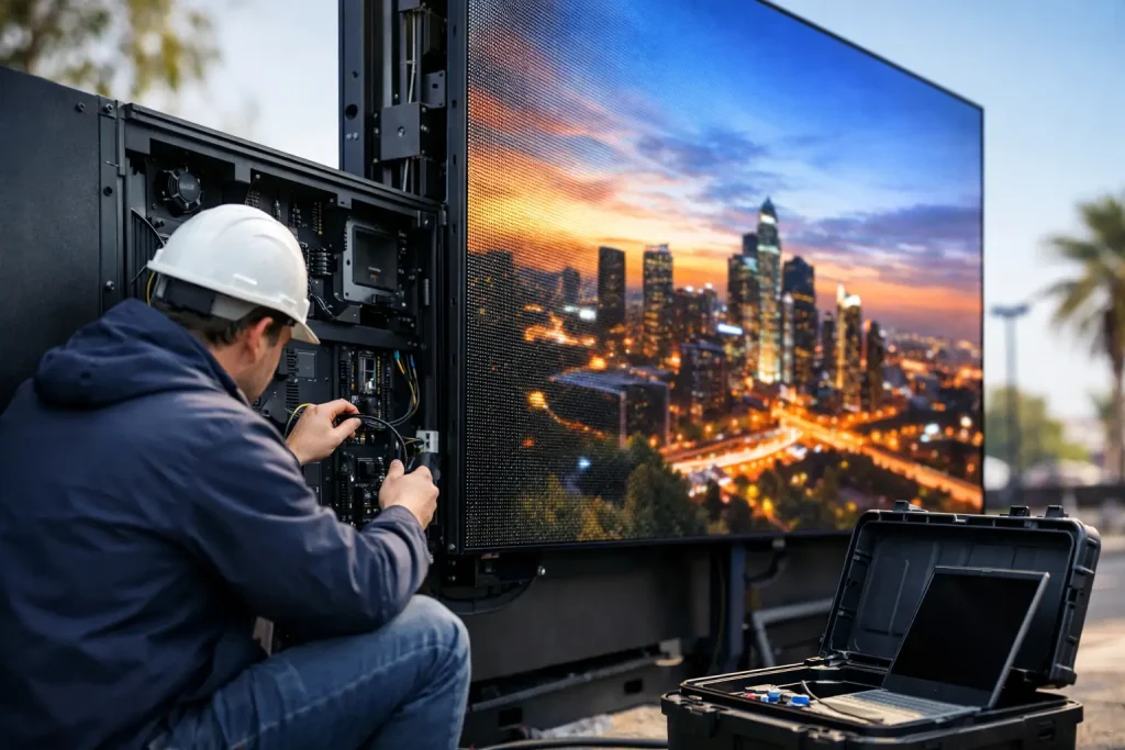 How to Specify Outdoor LED Screens Properly