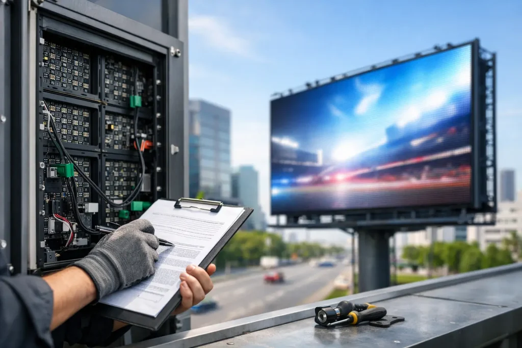 LED Billboard Warranty Coverage Explained