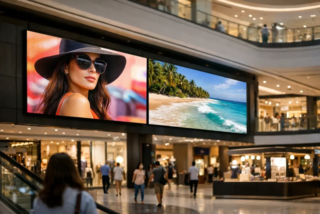 Best LED Screens for Shopping Centres