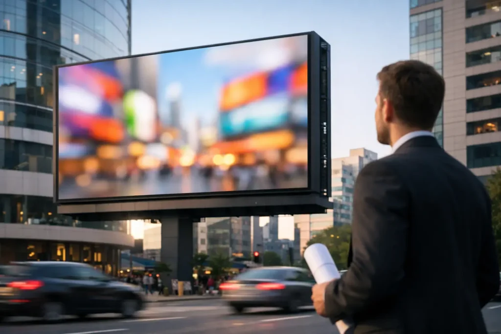 Choosing a Large Format Advertising Screen