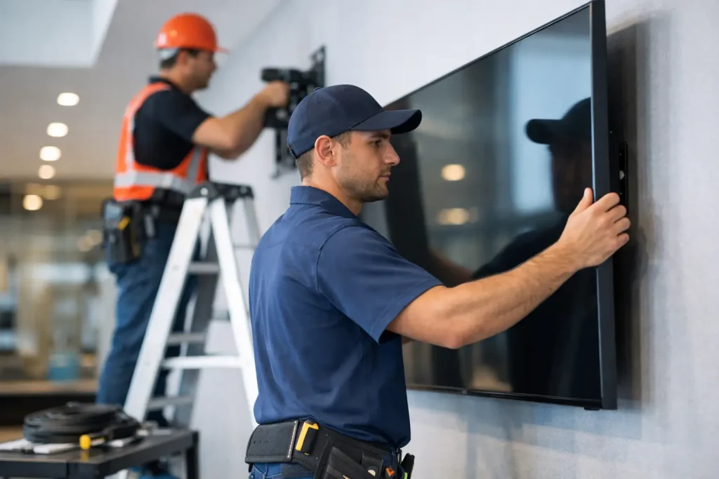 Commercial Screen Installation Process Explained
