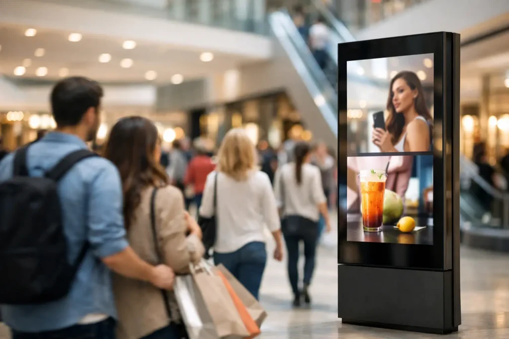 Monetising Footfall With Digital Screens
