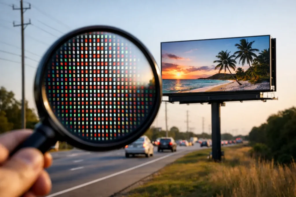 Pixel Pitch for Roadside Displays Explained
