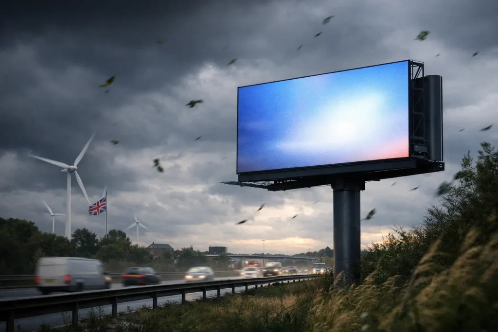 Can LED Billboards Withstand Wind in the UK?