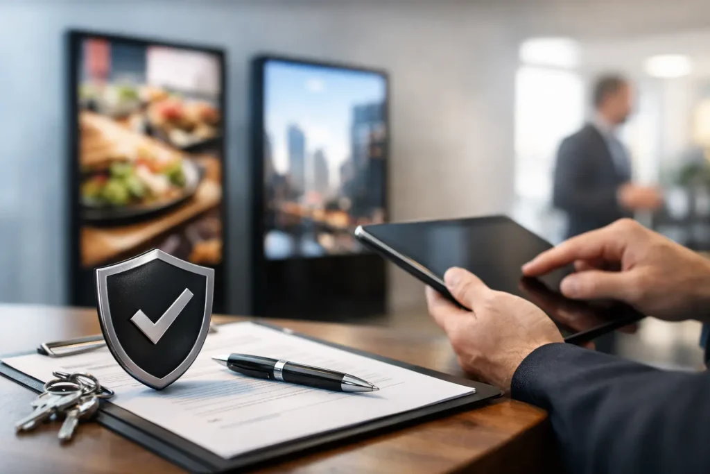 Digital Signage Warranty Guide for UK Buyers