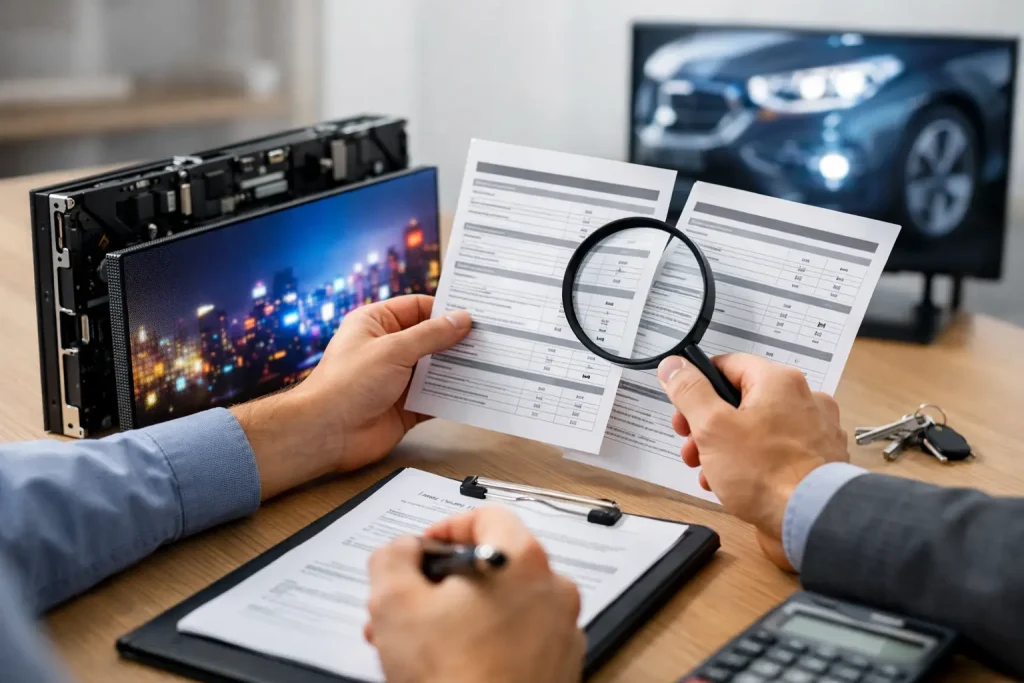 How to Compare LED Screen Warranties Properly