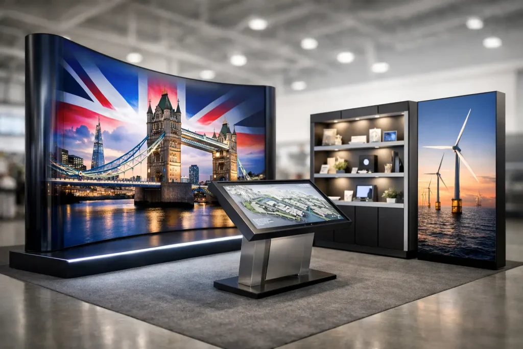 Top Benefits of Bespoke Displays for UK Sites