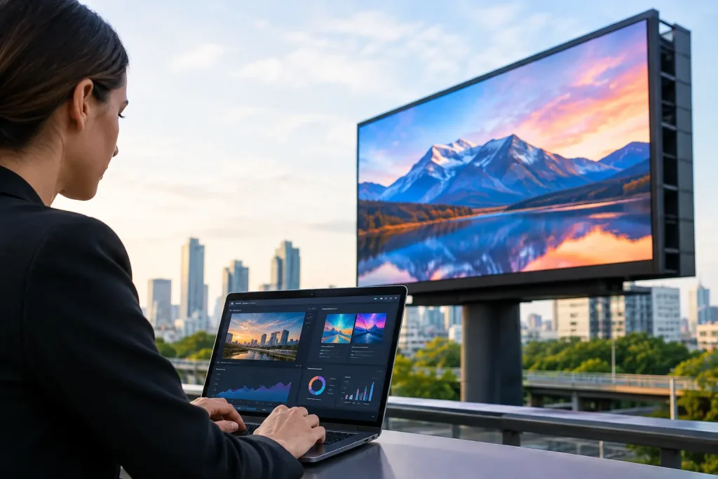 LED Software Evaluation for Digital Billboards